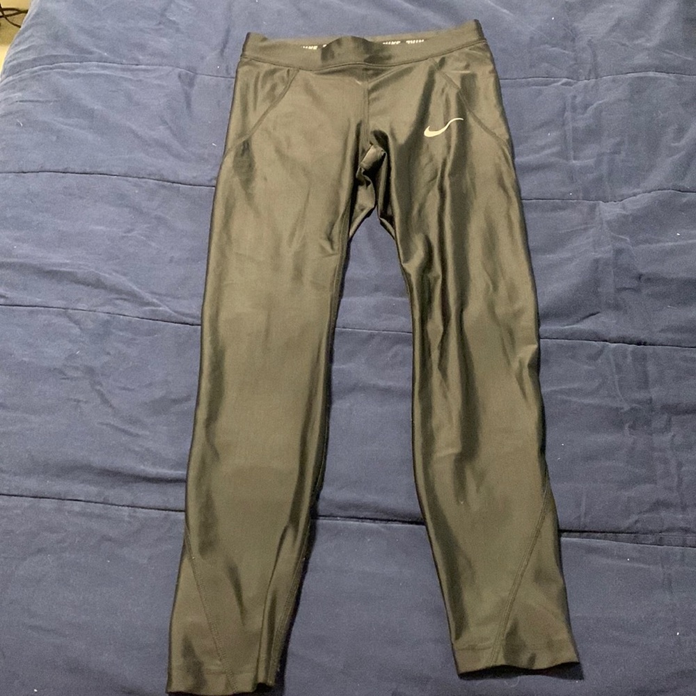 Nike Black Elastic Waist Leggings